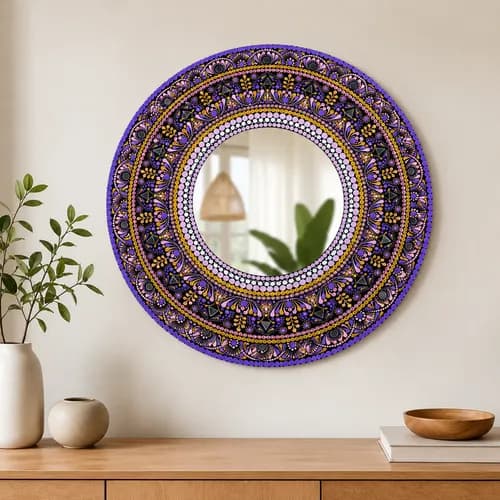 Cuadro Mandala 50x50 Cmdecorativo — vista 2